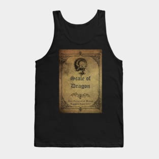 Scale of Dragon Apothecary Ingredient Bottle Label Tank Top